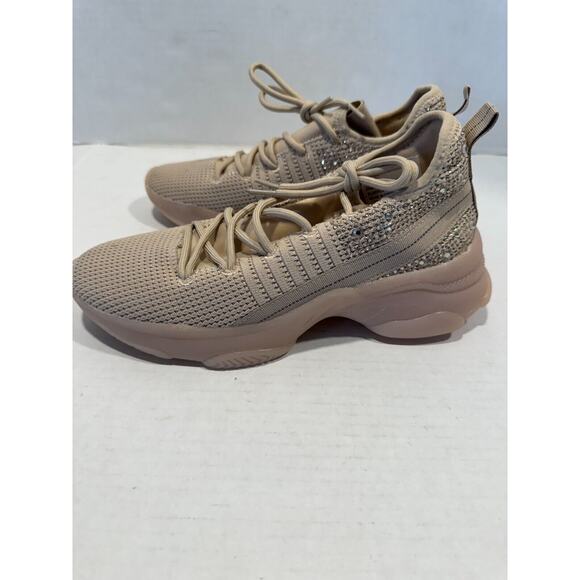 Madden Girl Shimmer Women's Rhinestone Sneakers - Picture 3 of 9